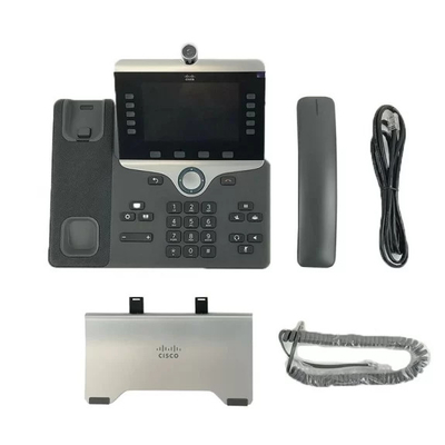 CP-8865-K9 Cisco vereinheitlichte Kommunikations-Betriebssystemfernsprechsystem mit Interoperabilität Kopfhörer-Jack Ands H.323
