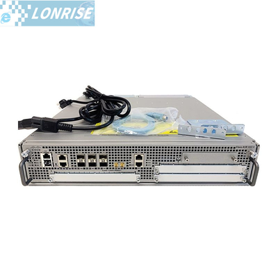 Router 1002 ASR X wird in 2 Gestelleinheitsfahrgestelle geliefert und kommt mit 6 eingebauten SFP-Häfen