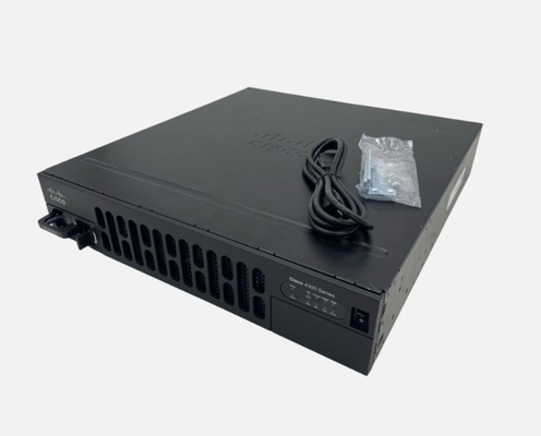 ISR4351-V/K9 200Mbps-400Mbps Systemdurchsatz 3 WAN/LAN-Anschlüsse 3 SFP-Anschlüsse Multi-Core CPU 2 Service-Modul-Slots