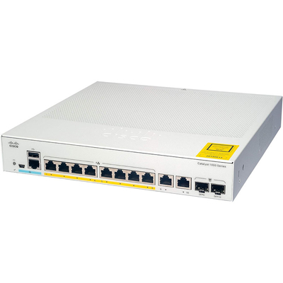 Cisco Catalyst 1000-8T-2G-L Netzwerkschalter, 8 Gigabit Ethernet (GbE) Ports, 2 X 1G SFP/RJ-45 Combo Ports