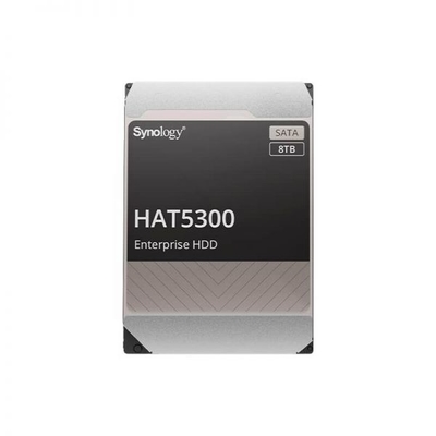 Synology HAT5300-8T 8TB 3.5&quot; 6Gbps 7.2K RPM 512E Enterprise SATA Festplatte für Synology NAS-Systeme