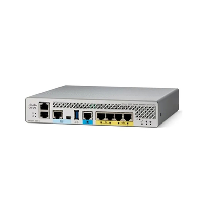 AIR-CT2504-5-K9 effizient verschlüsselter Cisco-Wireless-Controller mit 2 Ports und WPA2-Verschlüsselung