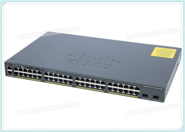 Serienschalter 48 GigE, 2 x 10G SFP+, LAN-Basis Ciscos Cisco WS-C2960X-48TD-L Katalysator-2960X