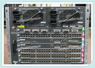 WS-C4507R+E Cisco schalten Schlitz-Fahrgestelle des Katalysator-4500E 7 für 48Gbps/Schlitz-Energie-Redundanz