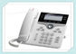 CP-7841-W-K9 weißes Cisco IP-Telefon mit mehrfacher VoIP-Protokoll-Unterstützung