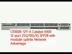 C9300X-12Y-A Catalyst 9300 12-Port 25G/10G/1G SFP28 mit modularen Uplinks Netzwerkvorteil