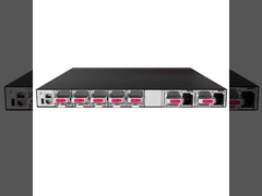 CE8855-32CQ4BQ-B  32×100 GE + 4×200 GE, 8 Tbps, VXLAN/M‑LAG/AI‑ECN, 2×1,2 kW AC-Netzteile & 5 Lüfter, Front