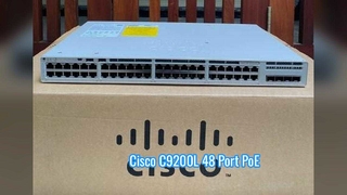 Cisco C9200L 48-Port-PoE-Switch – Übersicht