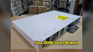 Cisco C9200L Switch: Sicheres Unternehmensnetzwerk