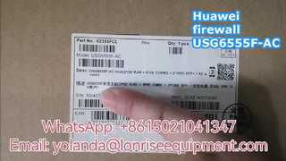 USG6555F-AC USG6555F AC-Host (2*GE WAN+8*GE Combo+2*10GE SFP+, 1 AC-Stromversorgung).