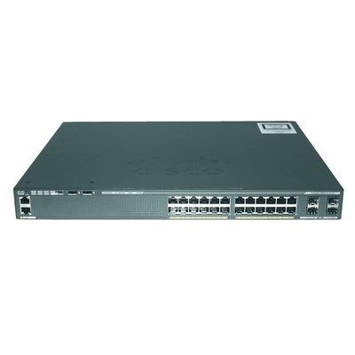 WS - C2960X - 24PS - L Katalysator 2960 - x-Schalter Cisco 24 GigE PoE 370W 4 X 1G SFP LAN Base