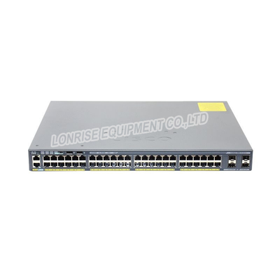 Katalysator 2960-X dram-optischer Ethernet-Netzwerk Schalter-WS-C2960X-48FPS-L