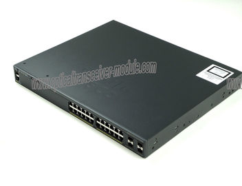 24 Hafen-Faser-Optikschalter, Ethernet-Schalter SFP Cisco WS-C2960X-24PS-L