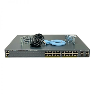 Schalter-Cisco-Katalysators 2960-X 24 GigE PoE 370W WS-C2960X-24PS-L Katalysator-2960-X unmanaged Schalter
