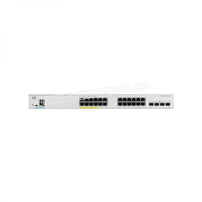 Serienschalter Ciscos C1000-24T-4G-L 1000 24 x 10/100/1000 Ethernet-Anschlüsse 4 Uplinks x 1G SFP