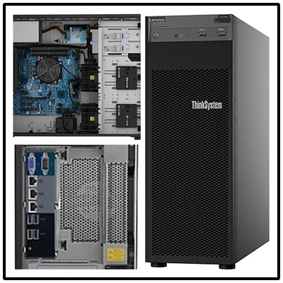 Server ThinkSystem ST250 V2 – Turm-Server der Garantie-3yr einschließlich Intel Xeon 3.3GHz CPU