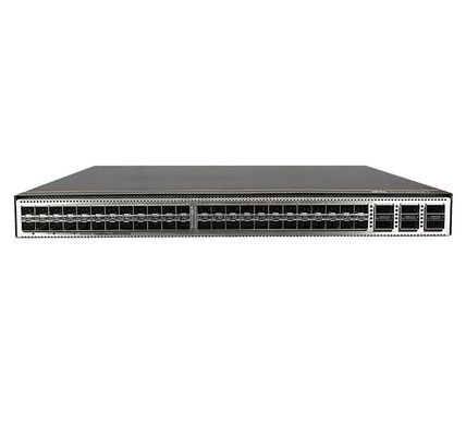 CE6863E-48S6CQ Huawei CloudEngine 6800 48*25G SFP28, 6*100G QSFP28, 2* Wechselstromversorgung, Hafenseitenluftausgang/Eingang
