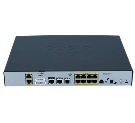 Router CISCO891-K9 Cisco 891 GigaE SecRouter 2 FAHLE Häfen 8 x 10/100 LAN-Häfen
