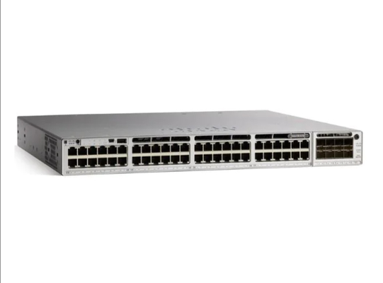 C9300-48P-A Katalysator 9300 48-Port 1G Kupfer Cisco Ethernet Switch mit modularen Uplinks PoE+ Netzwerkvorteil
