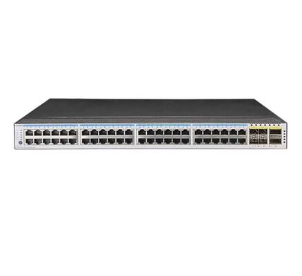 HW CE5855-48T4S2Q-EI Switch (48-Port GE RJ45, 4-Port 10G SFP+, 2-Port 40G QSFP+, 2*FAN-Box, Port-seitiger Einlass, ohne Leistungsmodul)