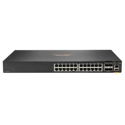 JL725B, HPE Aruba 6200F Switch, 24xGigabit-Ports/4xSFP+/370W PoE