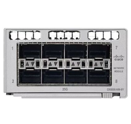 Cisco C9300X-NM-8Y Catalyst 9300-Reihe Netzwerkerweiterungsmodul mit 8 Port-SFP und 25 Gbps Datenrate