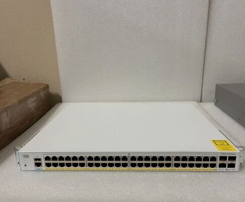 C1000-48P-4X-L Managed Gigabit PoE+ Switch, 48×1G PoE-Ports 4×10G SFP+ Uplinks, 370W PoE-Budget für Unternehmen & KMU