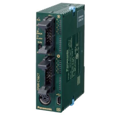 Panasonic AFP0RC16CT Kompaktes SPS-CPU-Modul der FP0R-Serie, 8 Eingänge, 8 Ausgänge, 24 VDC