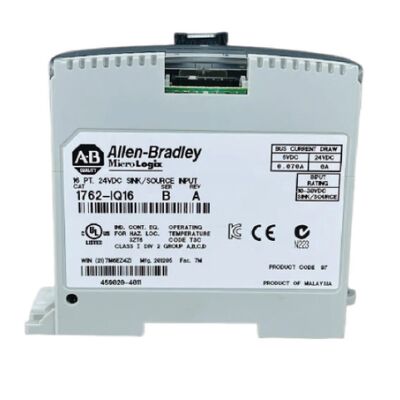 Allen-Bradley 1762-IQ16 MicroLogix 16-Punkt-24-V-DC-Senke/Quelle-Digitaleingangsmodul