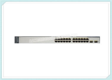 Schicht des Cisco-Katalysator-Schalter-WS-C3750V2-24TS-S 3 - 24 x 10/100 Ethernet-Anschlüsse - IP-Basis