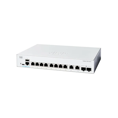 Cisco C1200-8P-E-2G Catalyst 1200 8-Port PoE+ Gigabit Switch
