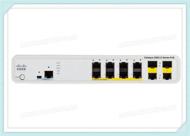Schalter WS-C2960C-8PC-L Cisco-Katalysator-2960 fasten Ethernet - Gigabit Ethernet