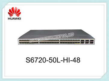 Huawei-Schalter S6720-50L-HI-48S-DC 48 x 10 Konzert SFP+ 6 x 40 Konzert QSFP+ mit DC-Stromversorgung