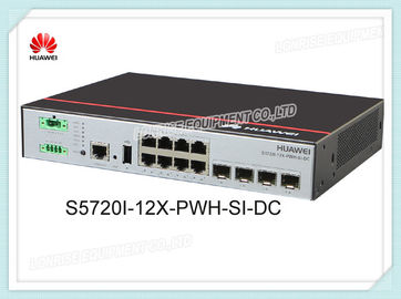 Huawei-Schalter S5720I-12X-PWH-SI-DC 8 x 1000 Häfen 4 Häfen X 10GE SFP+ 1 DC Spannung