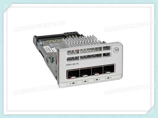 C9200-NM-4G, Cisco Catalyst 9200-Netzwerkmodul, 4x1GE-Ports, Plug-in-Modul, kein Lüfter erforderlich