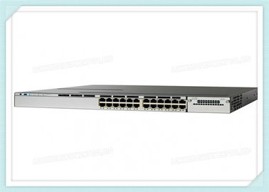 Cisco schalten WS-C3850-24P-E 24 * 10/100/1000 Häfen IP-Service-gehandhabte stapelbare Schalter-Schicht 3 Ethernet-POE+