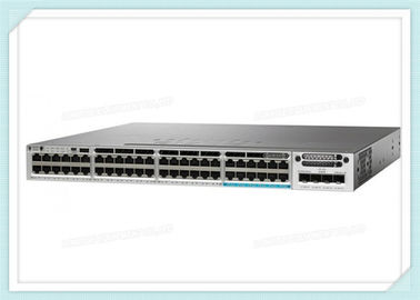 Der Cisco-Katalysator-WS-C3850-48U-E Ethernet UPOE Schalter-Schicht-3 - 48 * 10/100/1000 trägt IP-Service-gehandhabtes stapelbares
