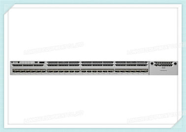 Cisco schalten WS-C3850-24XU-L stapelbare 24 100M/1G/2.5G/5G/10G UPoE Häfen 1 Netz-Modul-Schlitz W Wechselstrom-Stromversorgung 1100