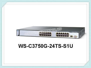 Cisco schalten WS-C3750G-24TS-S1U 24 Hafen gehandhabten Gigabit Ethernet Schalter