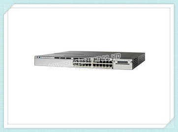 Gigabit PoE-Schalter L3 Ciscos 3750Series Schalter-WS-C3750X-24T-E 24x10/100 gehandhabt