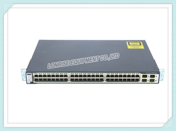 CISCOS PoE Hafen Poe-Schalter IP-Service-Gestell-besteigbarer Form-Faktor des Netz-Schalter-WS-C3750X-48PF-E 48