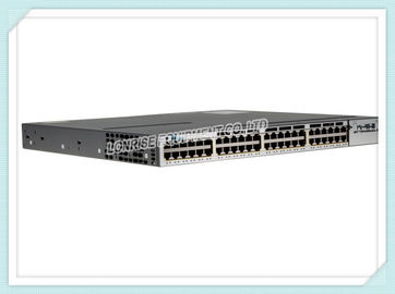 Cisco-Ethernet-Netzwerk Schalter WS-C3750X-48P-S PC 48 PoE-Hafen-Schalter