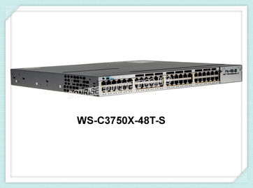 Ethernet-Netzwerk CISCOS WS-C3750X-48T-S Schalter-hohe Geschwindigkeit eine Jahr-Garantie
