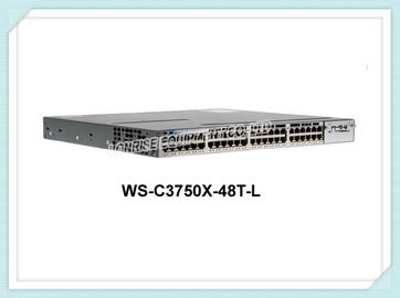 Datennetz-Schalter des Cisco-Ethernet-Kabel-Schalter-WS-C3750X-48T-L für Kleinbetrieb