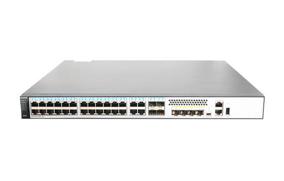 S5720-36C-EI-DC 28 Ethernet 10/100/1000 trägt 4 von, welchen einem doppelten Zweck dienendes 10/100/1000 oder SFP 4 10 Schnittstelle des Konzert-SFP+ 1 sind