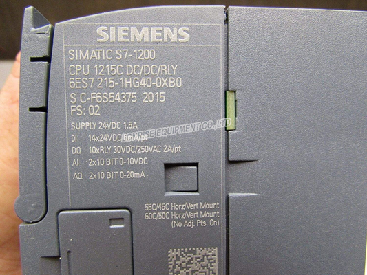 Modul Siemens 6ES7 215-1AG40-0XB0, das in der ursprünglichen Paket-Lieferung für dieses Einzelteil neu ist, ist 2-3 Wochen