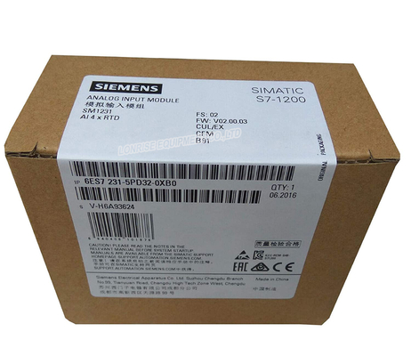 FTE-Modul PLC-Modul 1231 6ES7231-5PD32-0XB0 SIMATIC S7-1200 Analogeingabe Modul Inspektions-FTE-4 x AI 6ES7 231-5PD32-0XB0