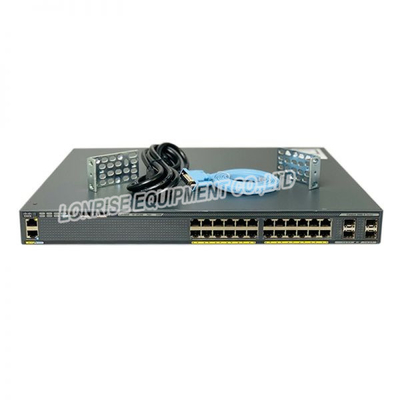 Cisco WS-C2960X-24PS-L Catalyst 2960-X Switch 24 GigE PoE 370 W, 4 x 1 G SFP LAN-Basis