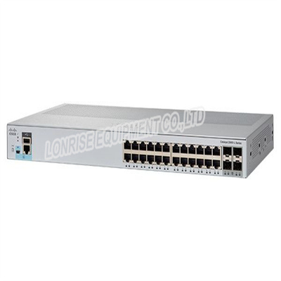 Cisco WS-C2960L-24TS-LL Catalyst 2960-L Switch 24 Port GigE 4 x 1G SFP LAN Lite