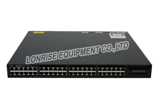 Cisco, das bereit ist, WS-C3650-48FS-S Ethernet-Anschlüsse zu versenden, schalten 3650 48 den vollen Poe Portschalter